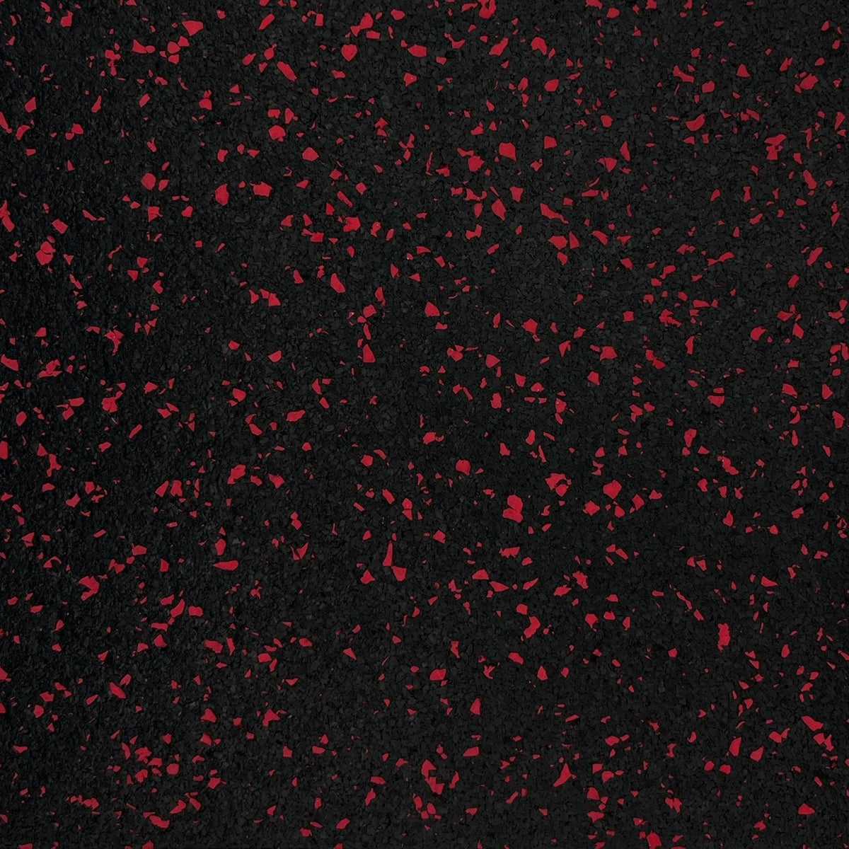 MAGMA Commercial Rubber Gym Flooring / Straight Edge Mat / 8mm (5/16") / Red / 40% Fleck / 4' x 6' / 24 Sq Ft