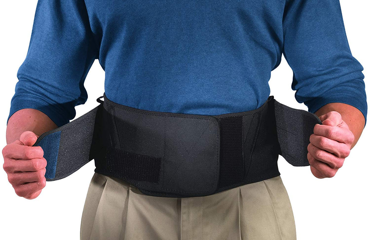 Mueller Adjustable Lumbar Back Brace with Removable Pad