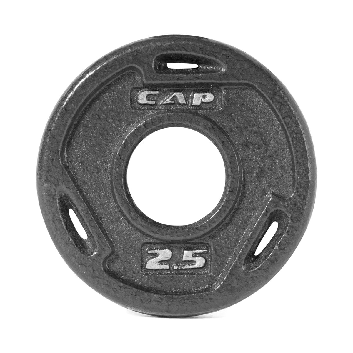 CAP Barbell Cast Iron 2-inch Olympic Grip Plates