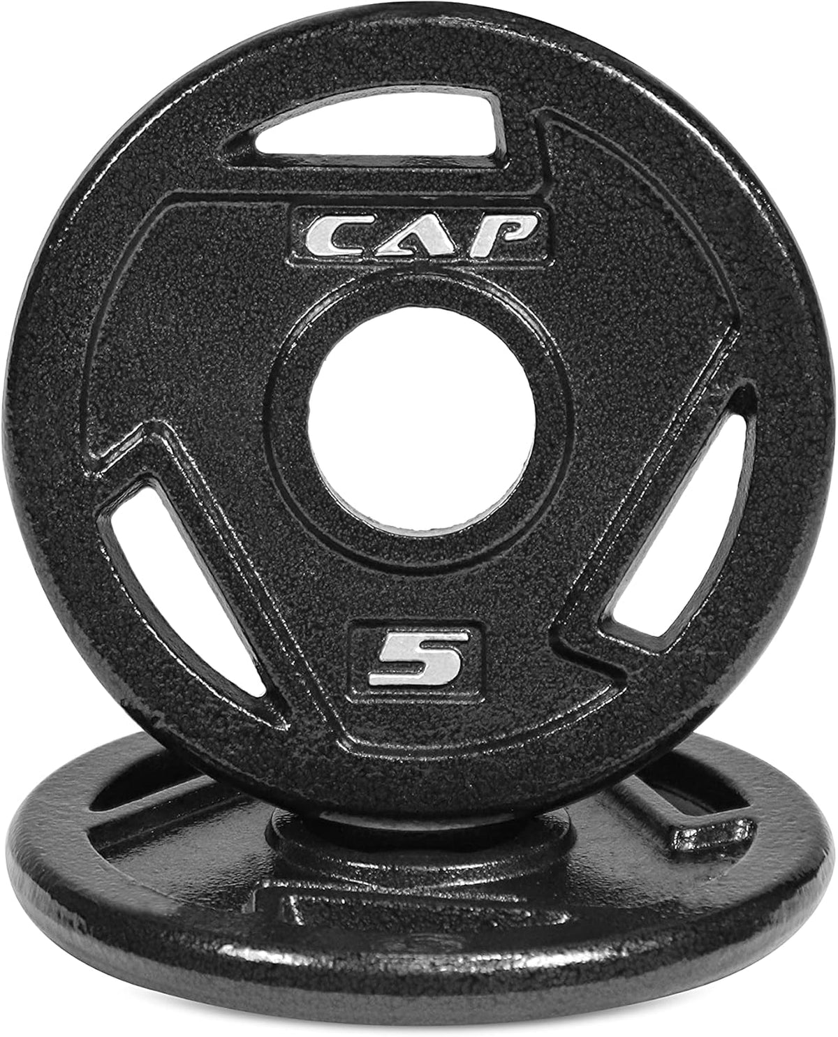 CAP Barbell Cast Iron 2-inch Olympic Grip Plates
