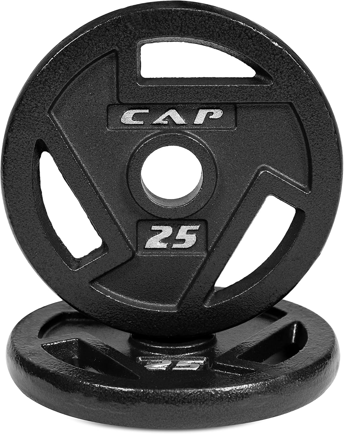 CAP Barbell Cast Iron 2-inch Olympic Grip Plates