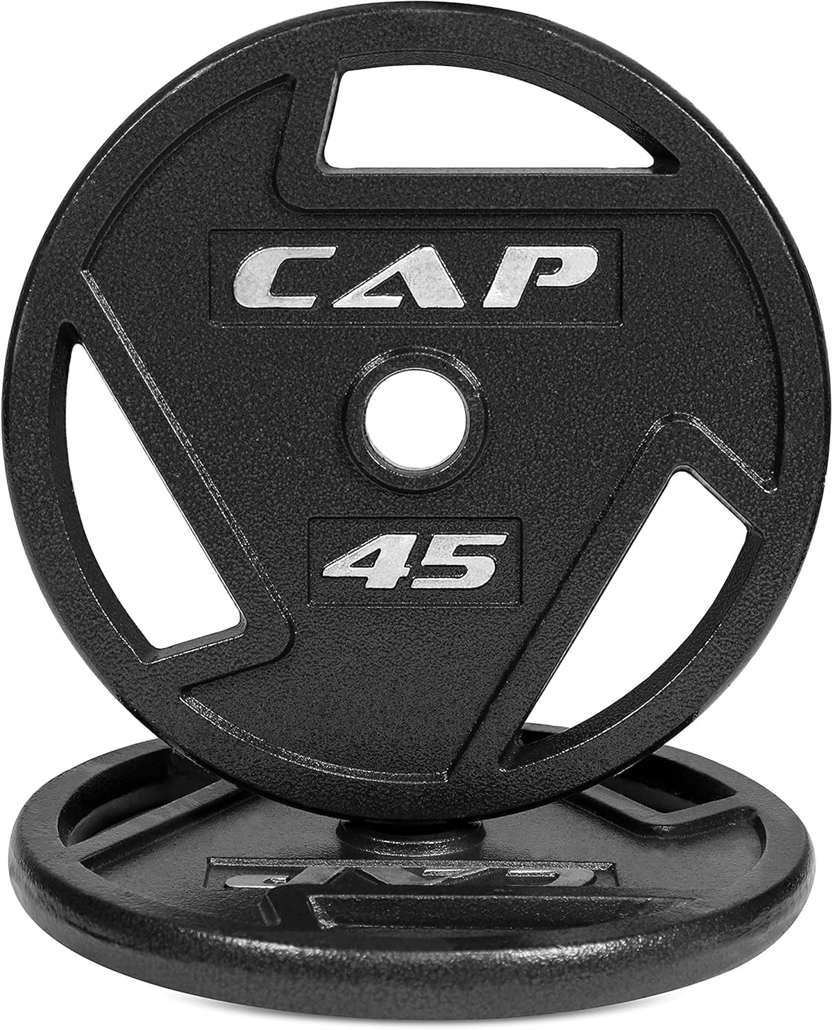 CAP Barbell Cast Iron 2-inch Olympic Grip Plates