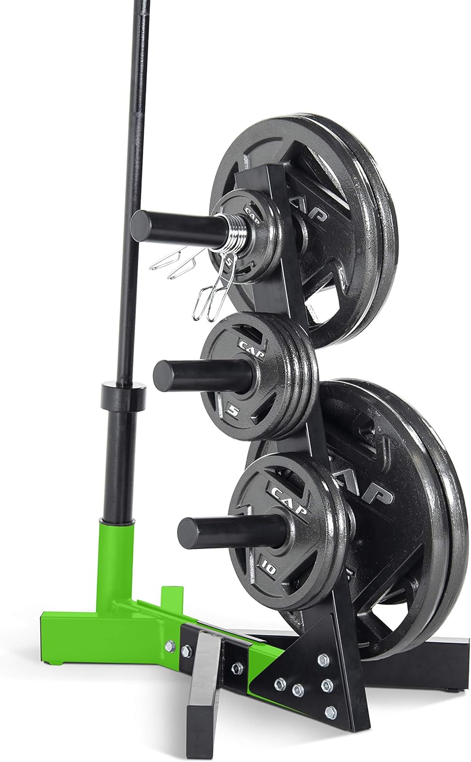CAP Barbell Olympic Plate Tree Storage Rack