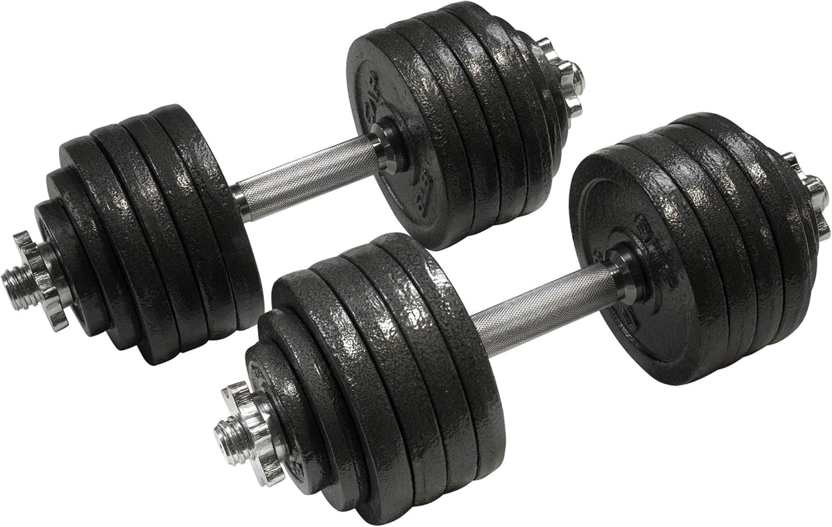 CAP Barbell Adjustable Dumbbell Weight Set, 105-lb