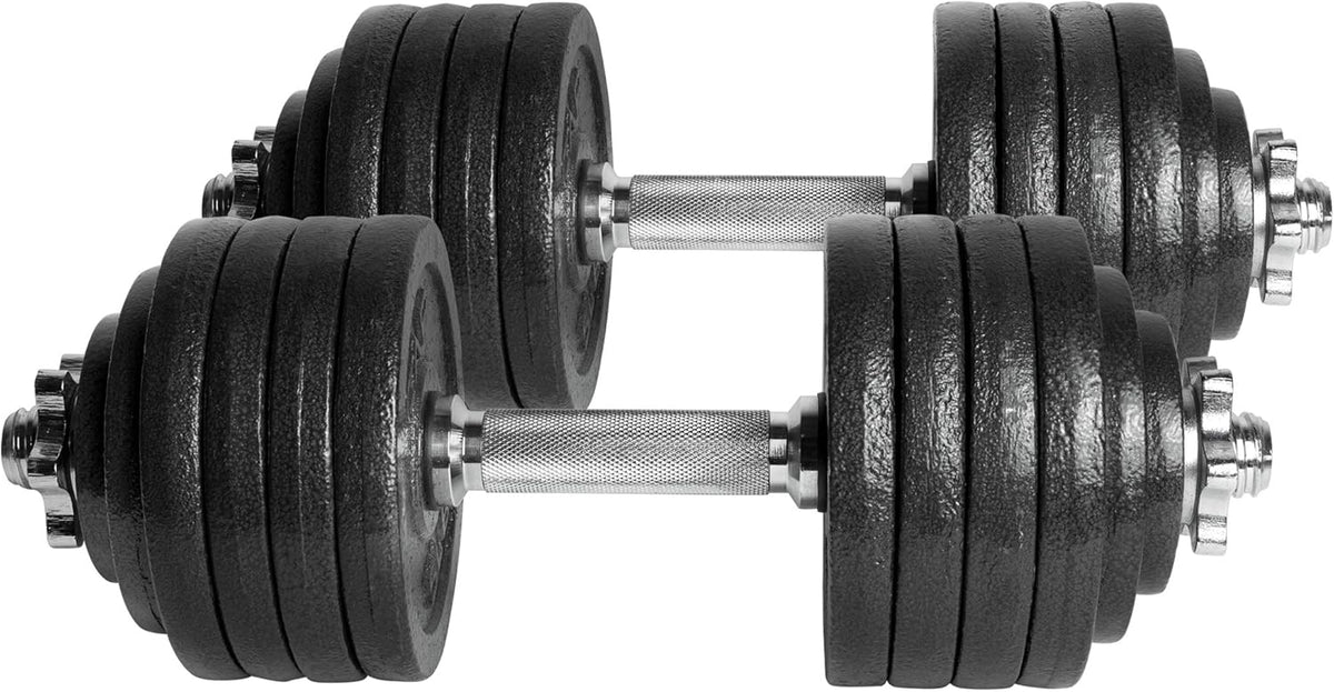 CAP Barbell Adjustable Dumbbell Weight Set, 105-lb