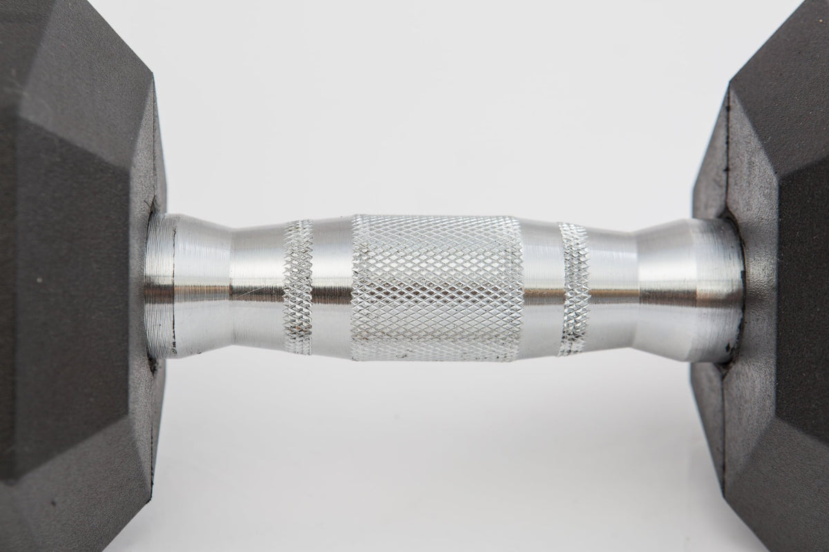 York Barbell Rubber Hex Dumbbells