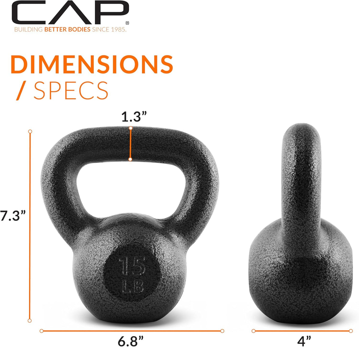 CAP Barbell Cast Iron Kettlebells