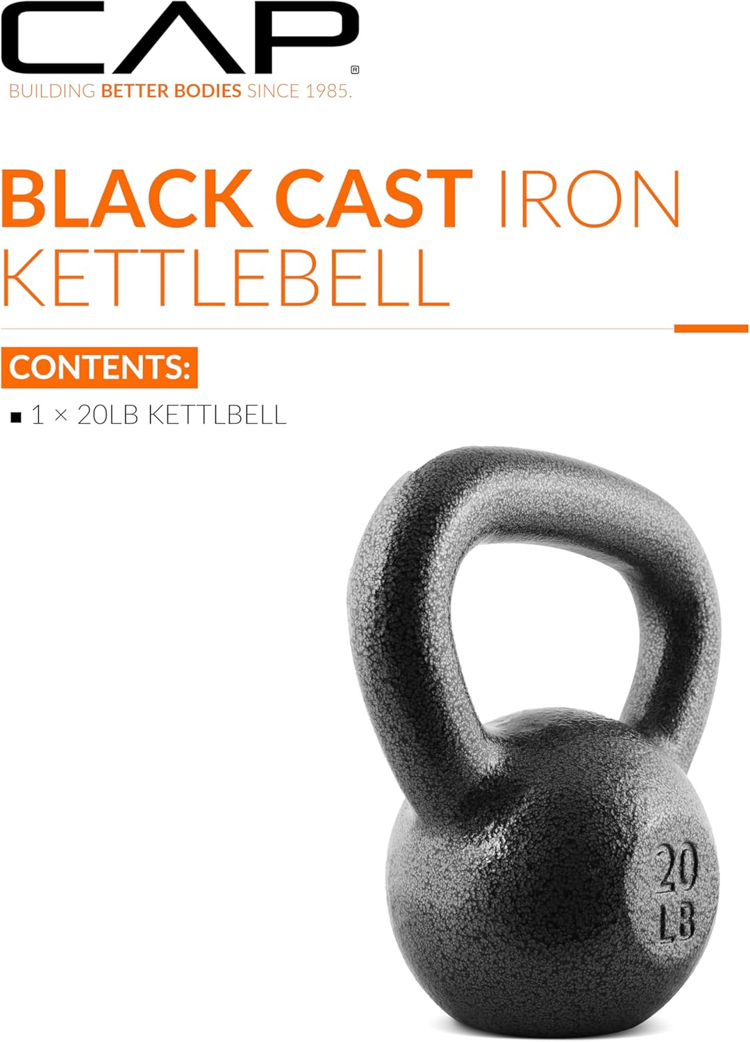 CAP Barbell Cast Iron Kettlebells