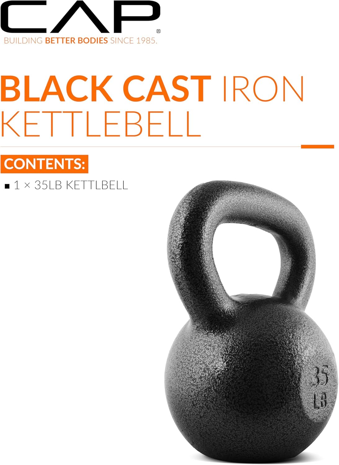 CAP Barbell Cast Iron Kettlebells