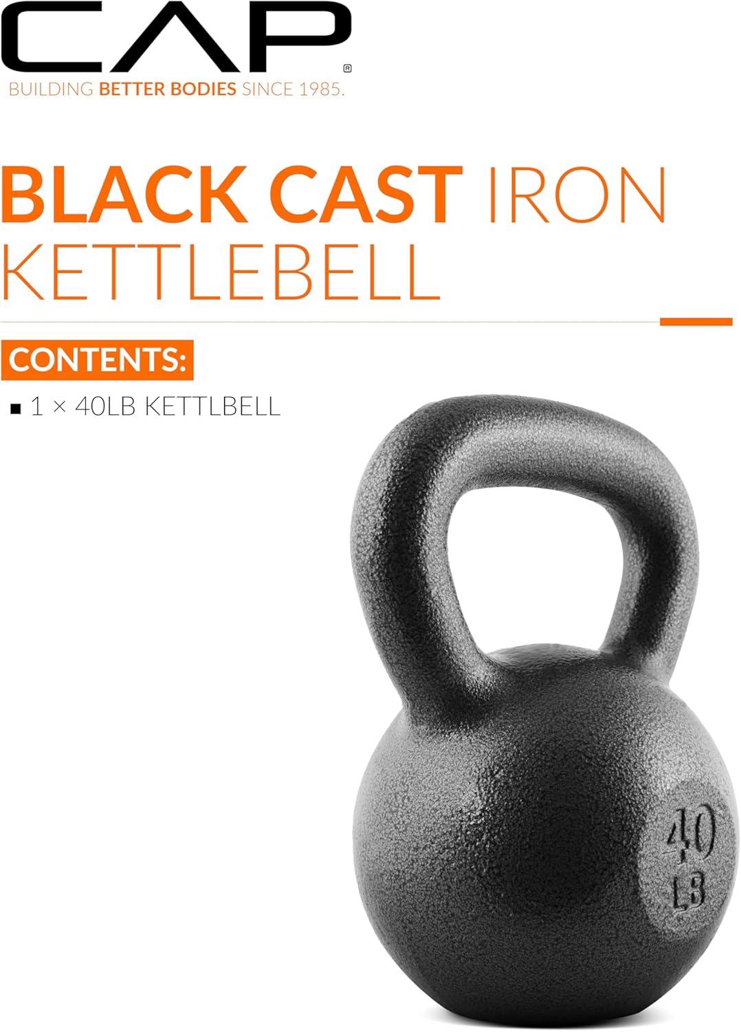 CAP Barbell Cast Iron Kettlebells