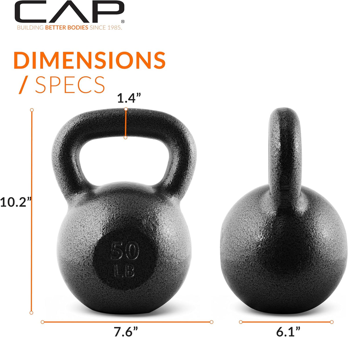 CAP Barbell Cast Iron Kettlebells