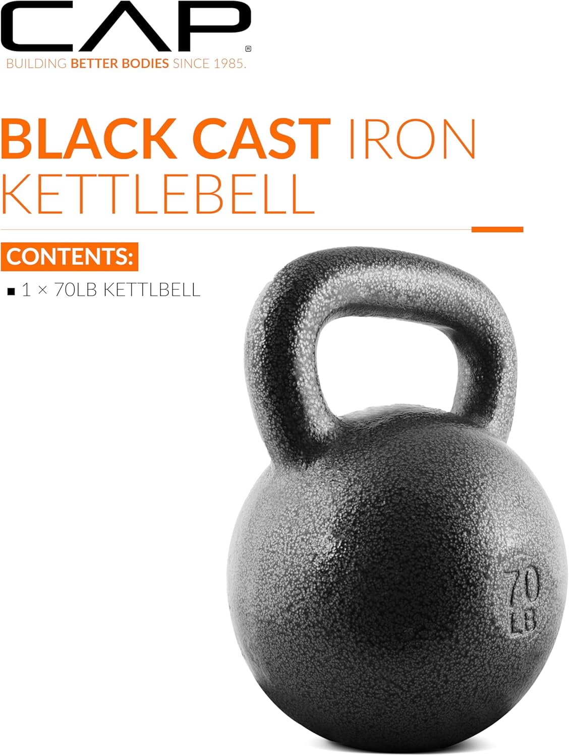 CAP Barbell Cast Iron Kettlebells