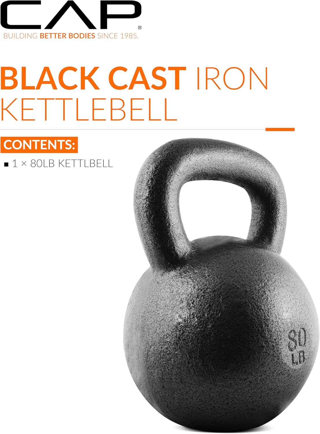 CAP Barbell Cast Iron Kettlebells