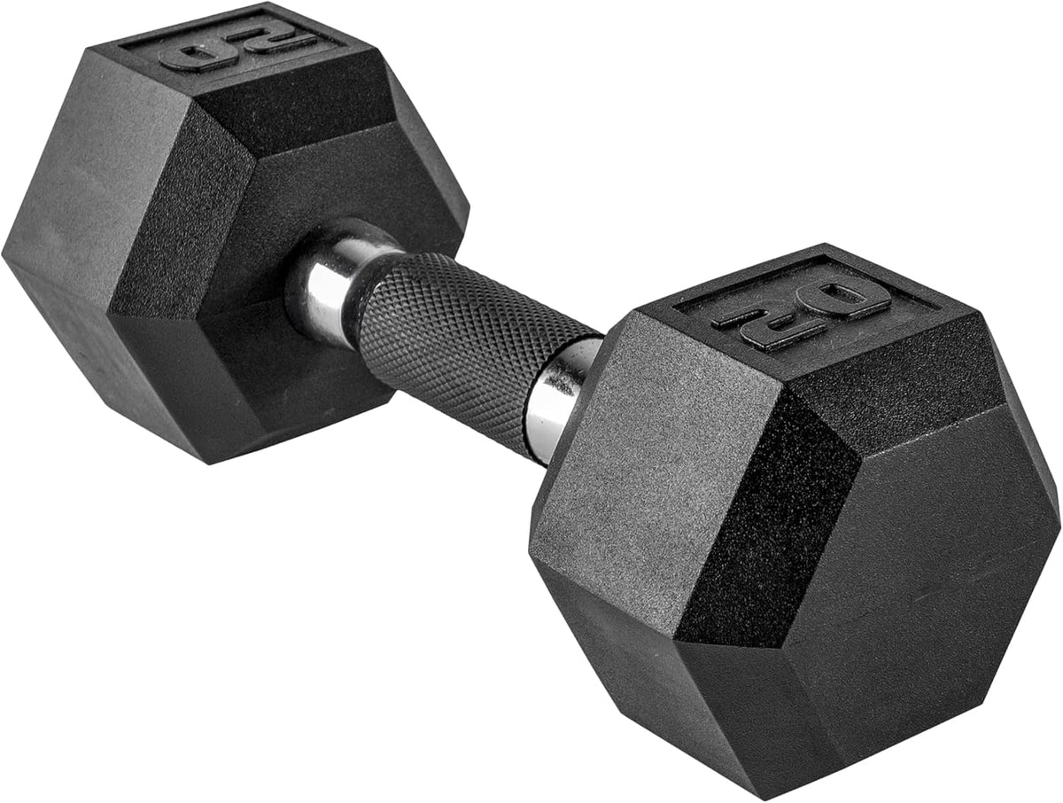 CAP Barbell Rubber Hex Dumbbells