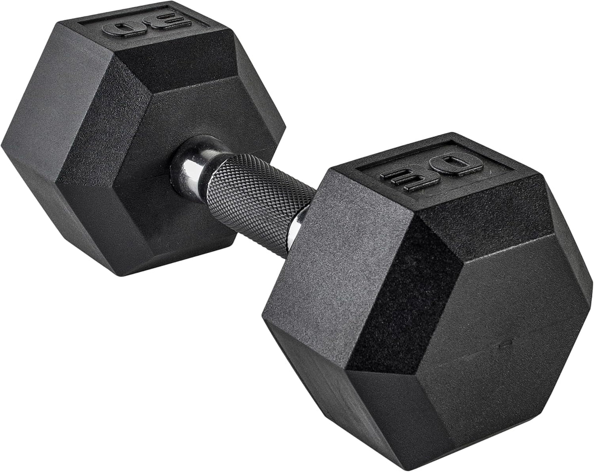 CAP Barbell Rubber Hex Dumbbells