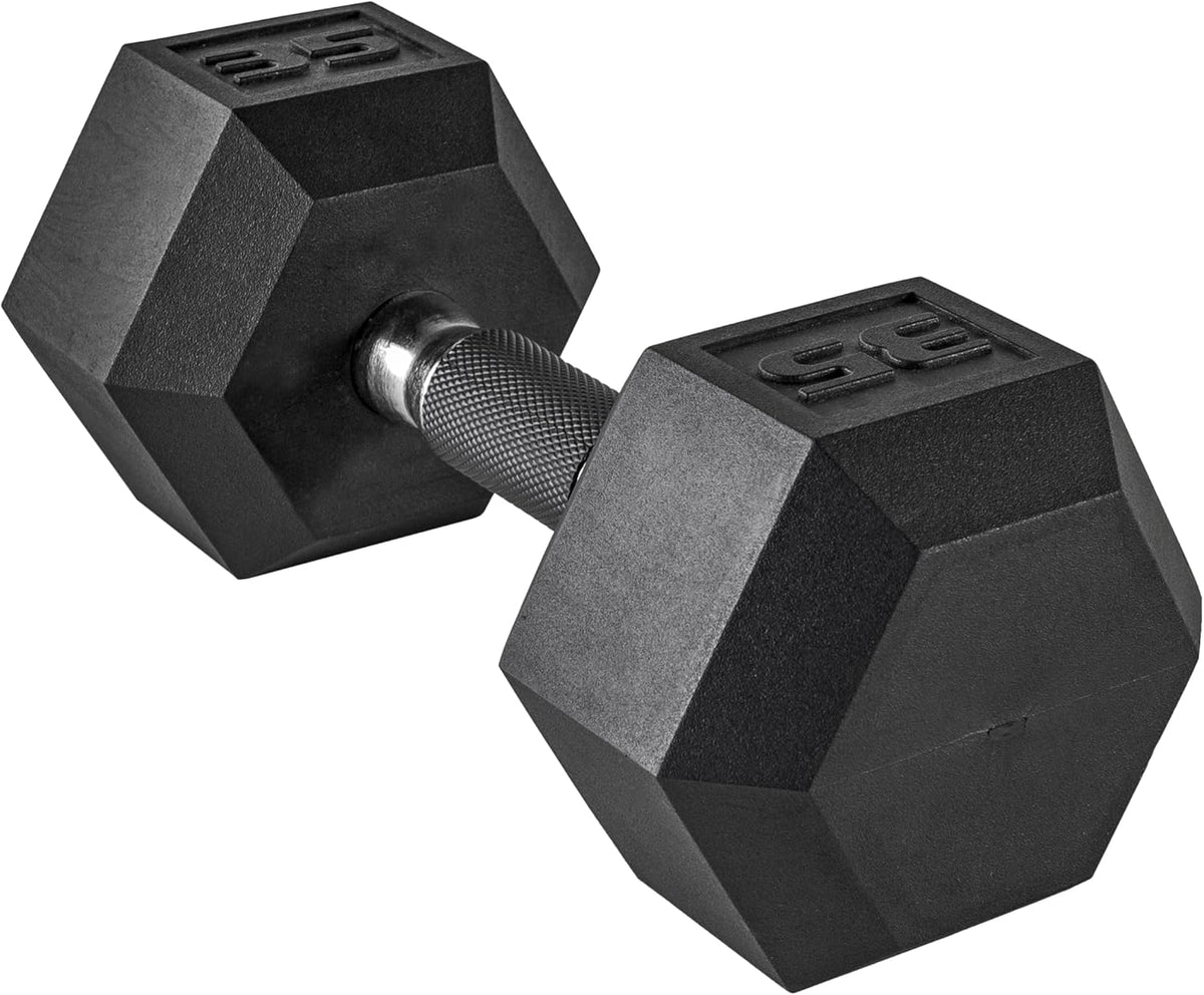 CAP Barbell Rubber Hex Dumbbells
