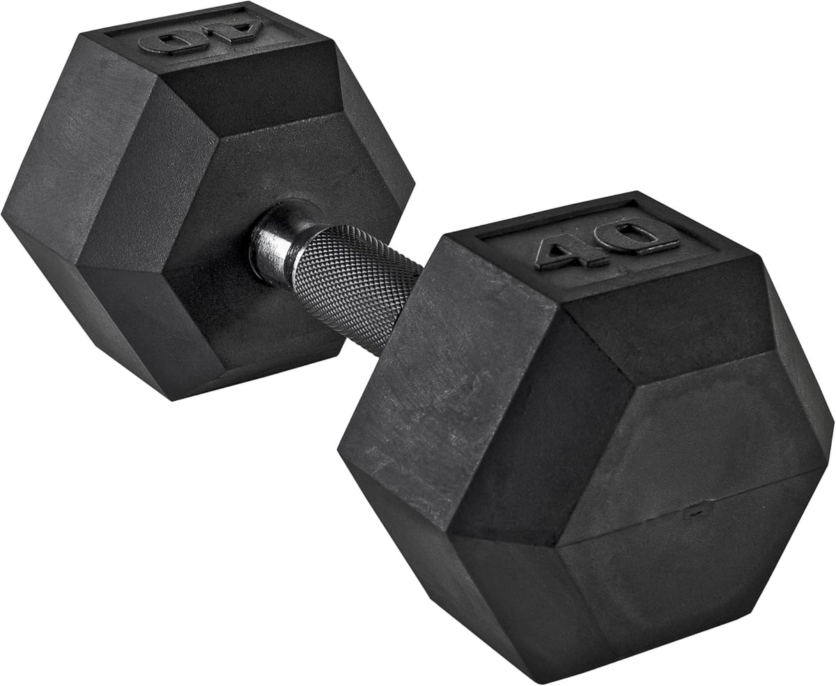 CAP Barbell Rubber Hex Dumbbells
