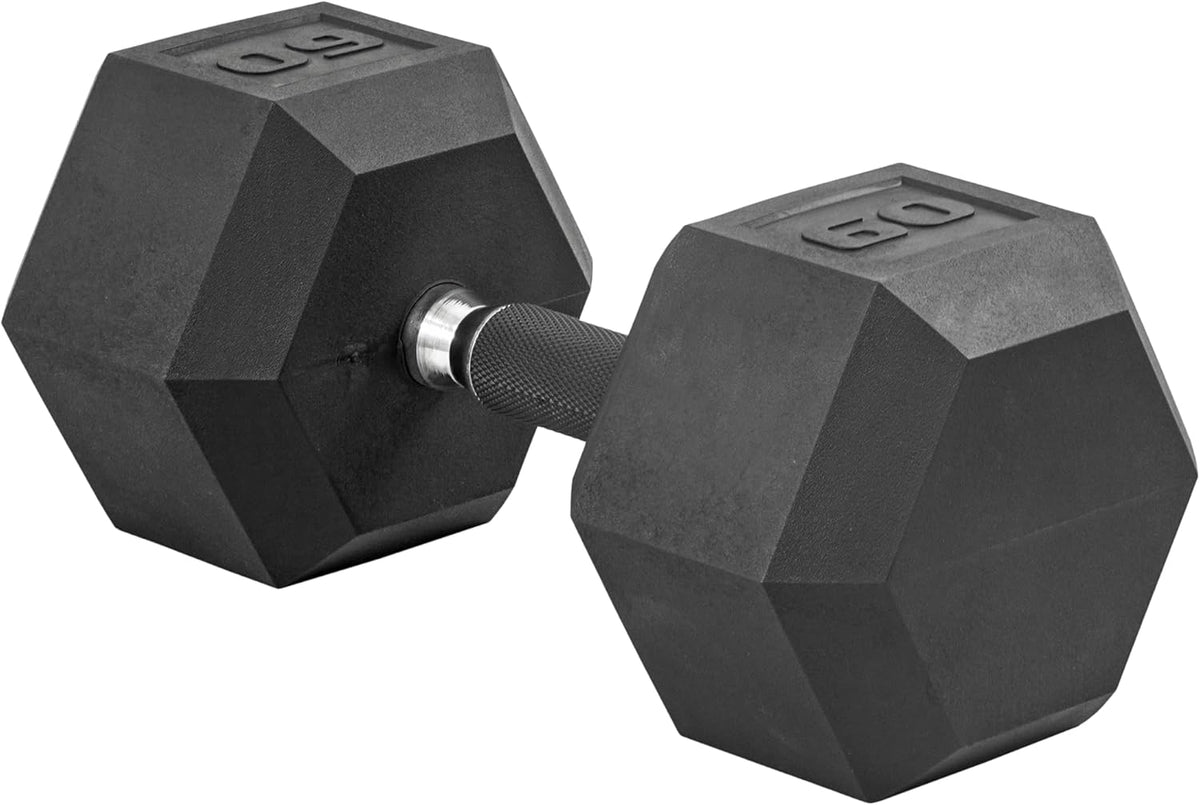CAP Barbell Rubber Hex Dumbbells