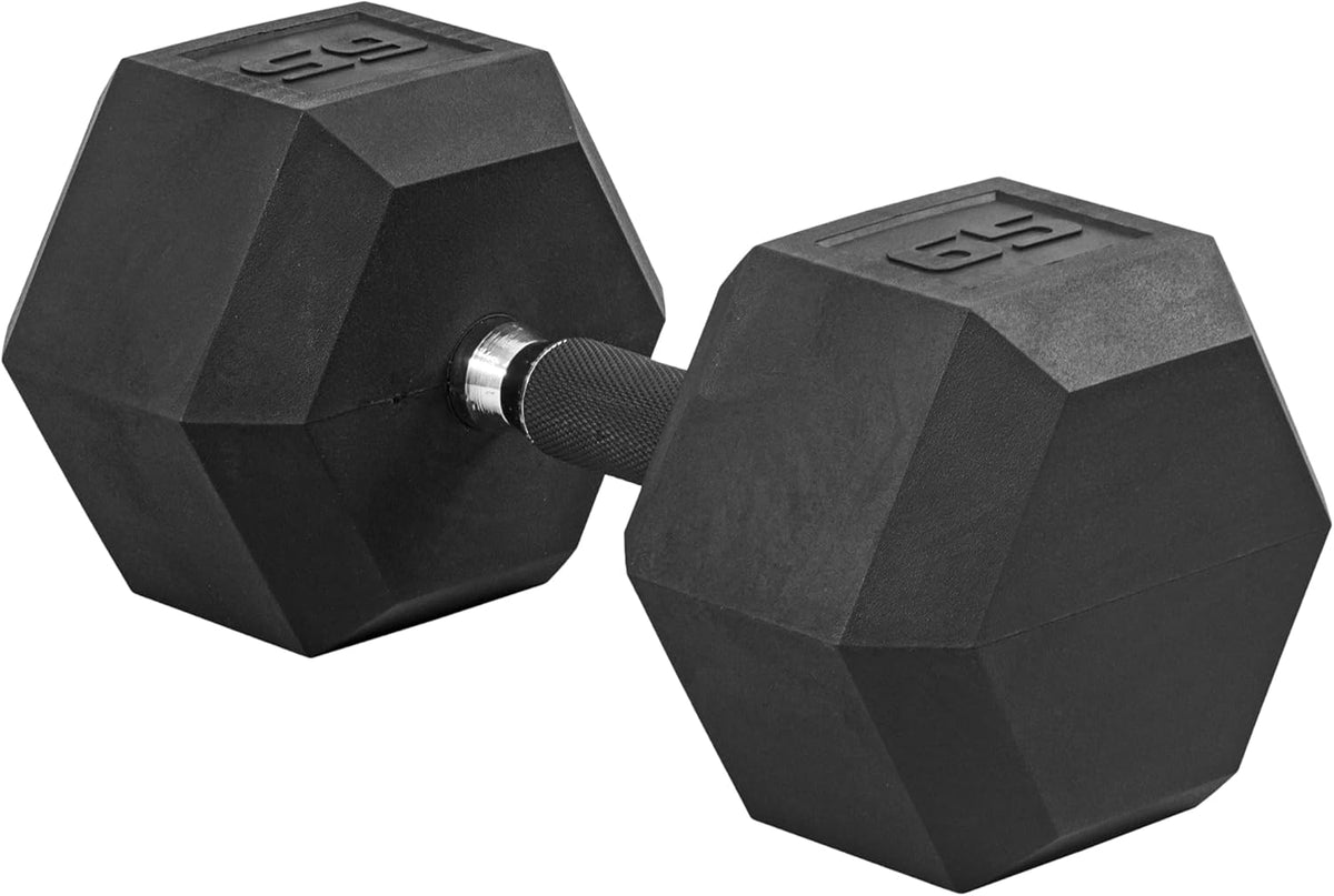 CAP Barbell Rubber Hex Dumbbells