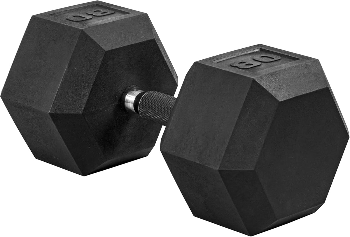 CAP Barbell Rubber Hex Dumbbells