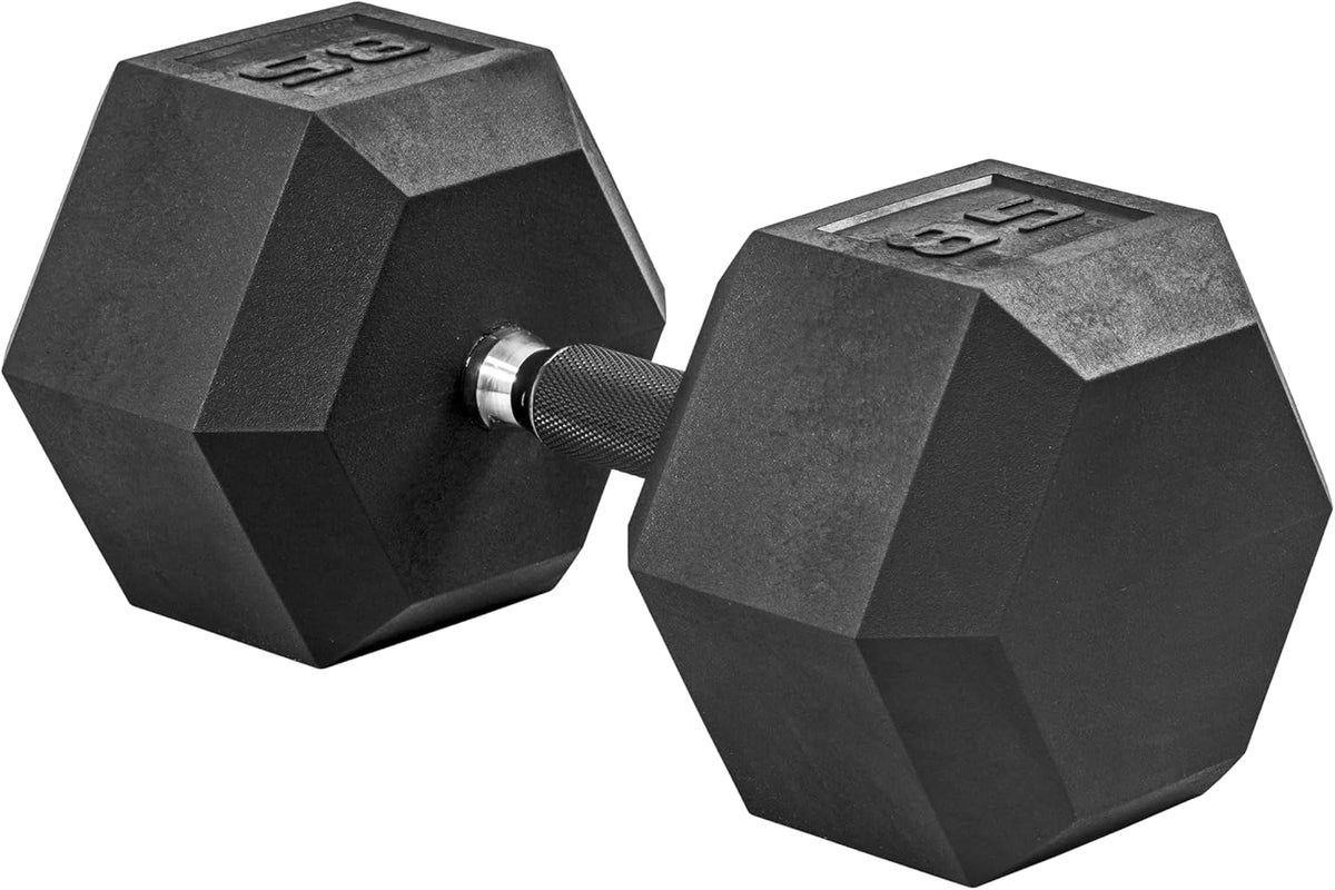 CAP Barbell Rubber Hex Dumbbells
