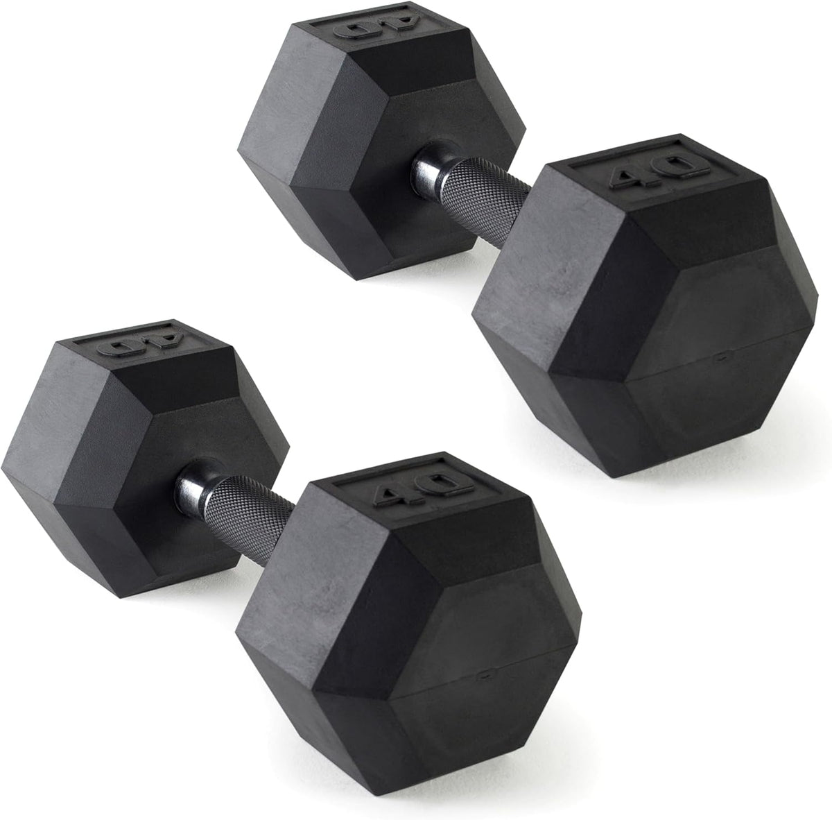 CAP Barbell Rubber Hex Dumbbells