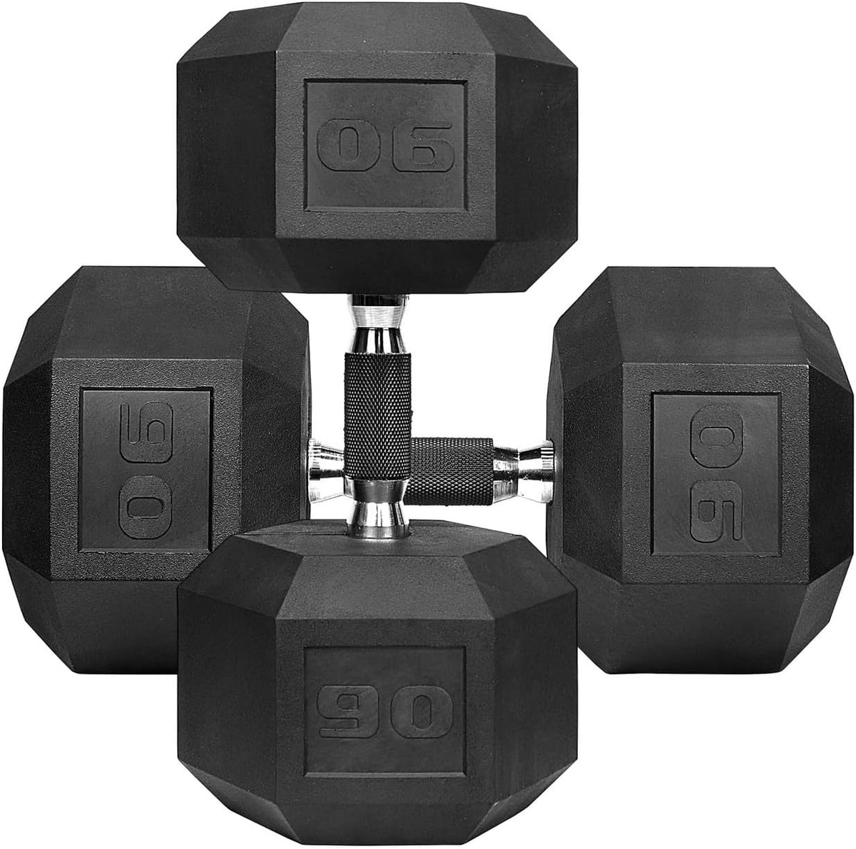 CAP Barbell Rubber Hex Dumbbells