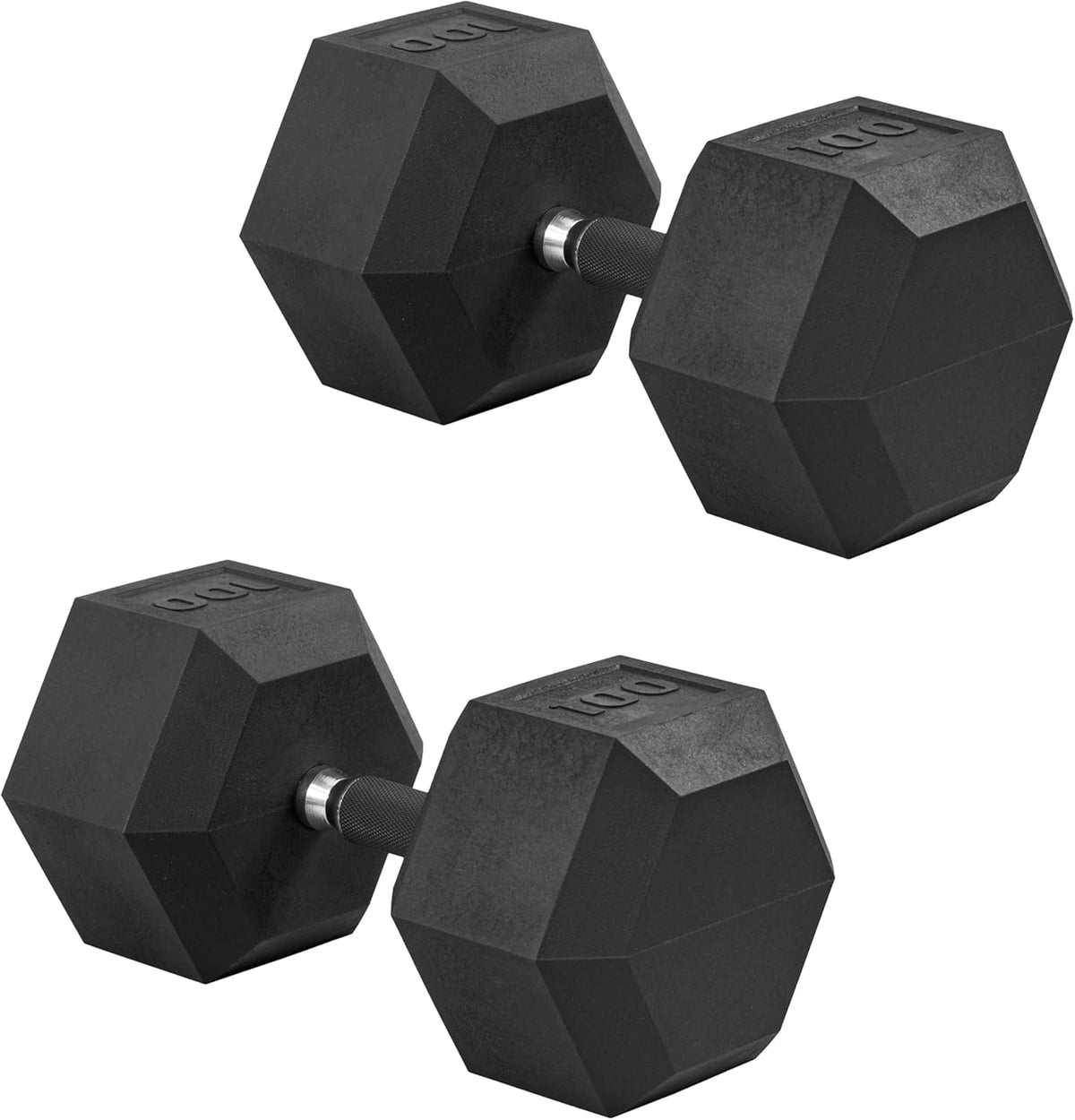 CAP Barbell Rubber Hex Dumbbells