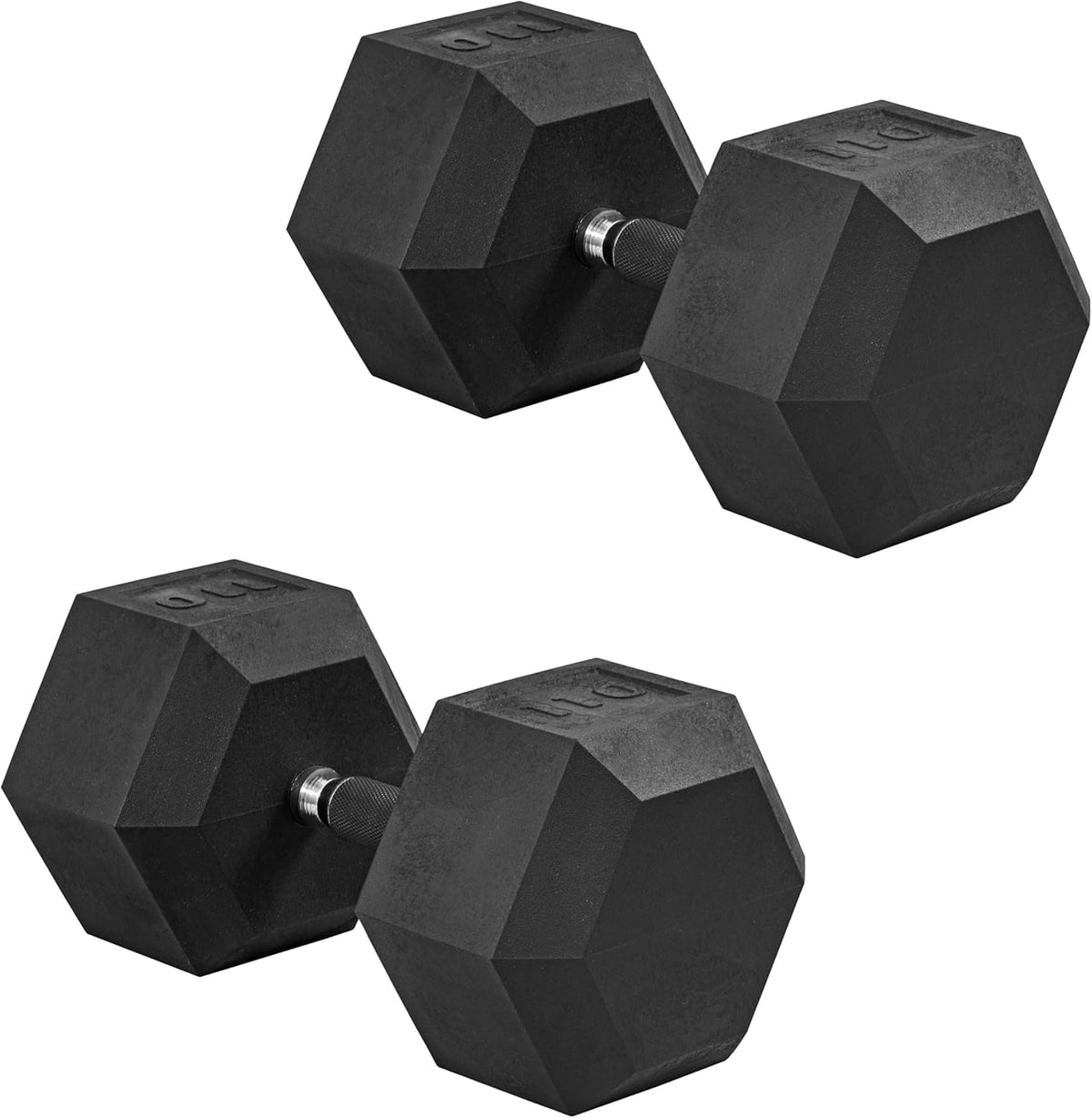 CAP Barbell Rubber Hex Dumbbells