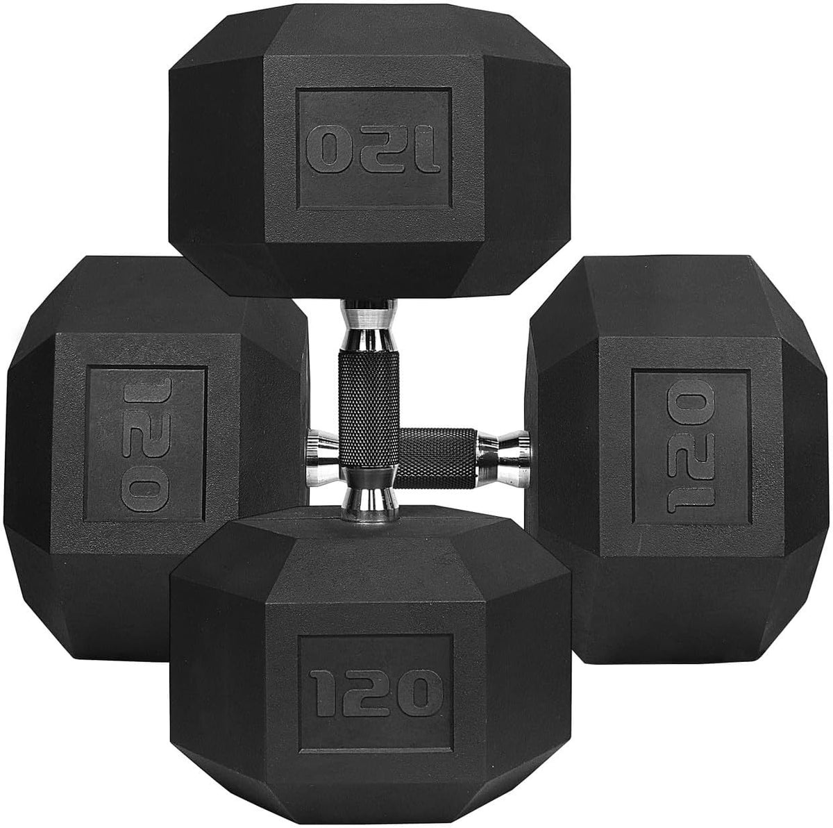 CAP Barbell Rubber Hex Dumbbells