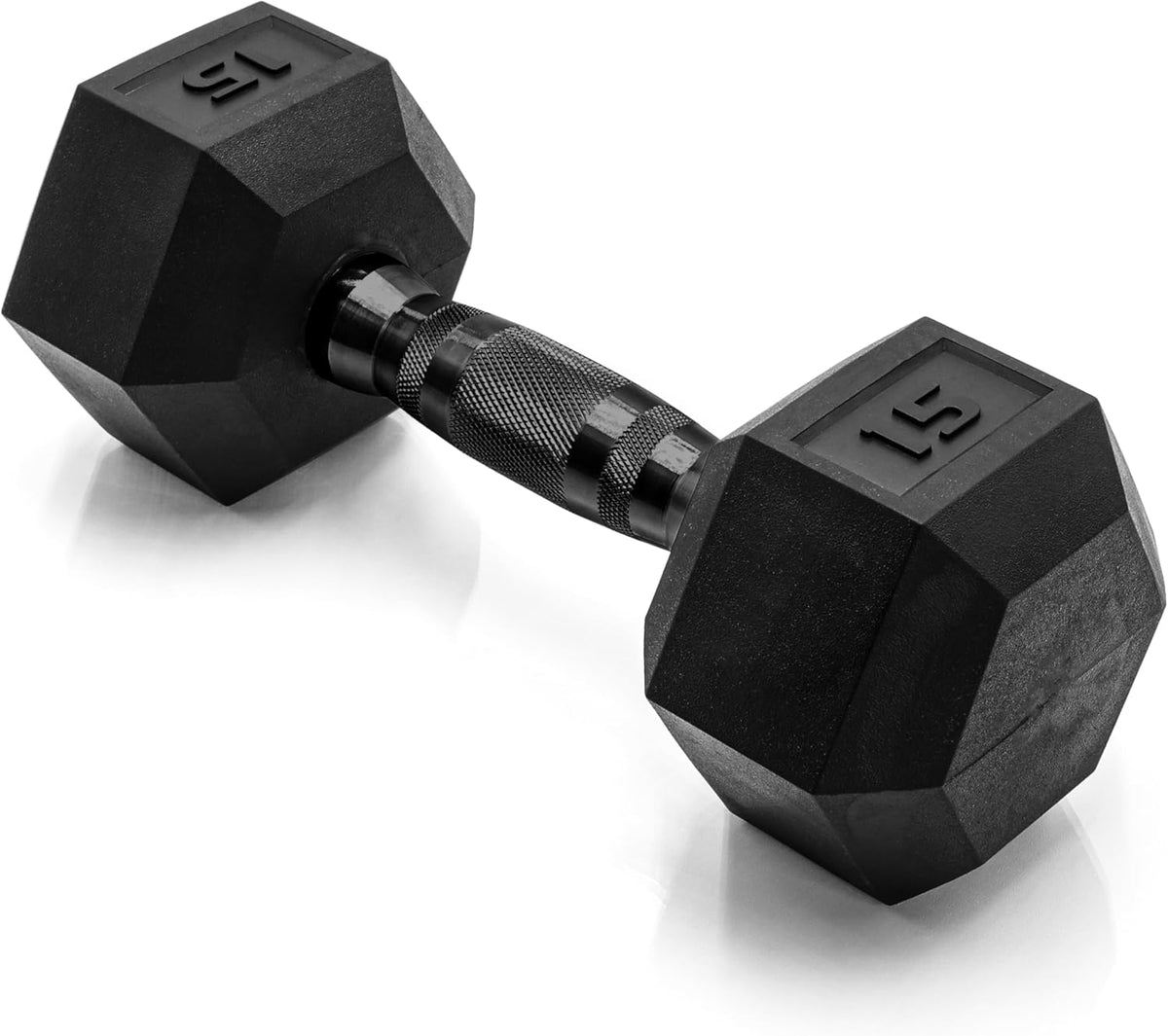 CAP Barbell Rubber Hex Dumbbells