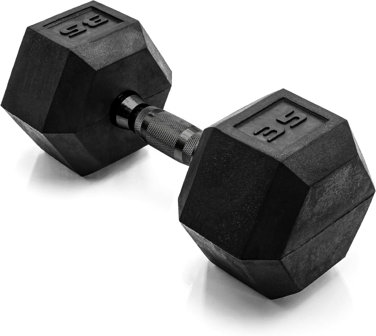 CAP Barbell Rubber Hex Dumbbells