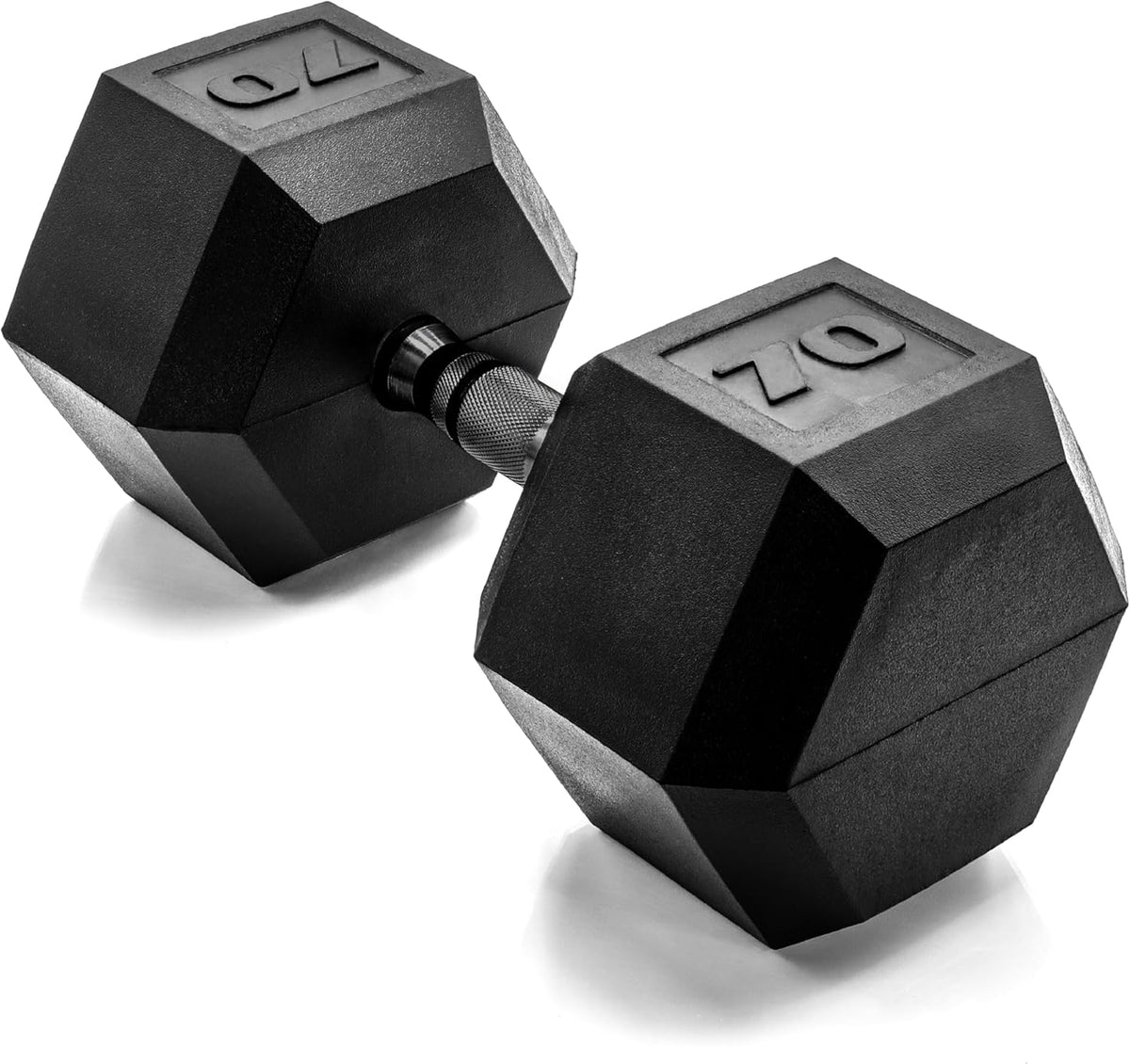 CAP Barbell Rubber Hex Dumbbells