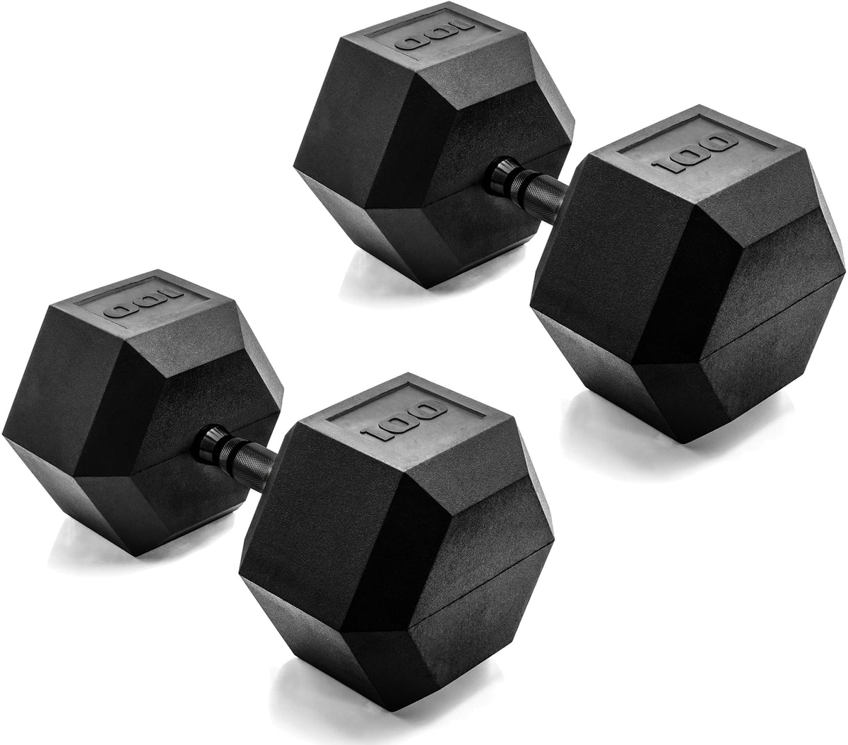 CAP Barbell Rubber Hex Dumbbells