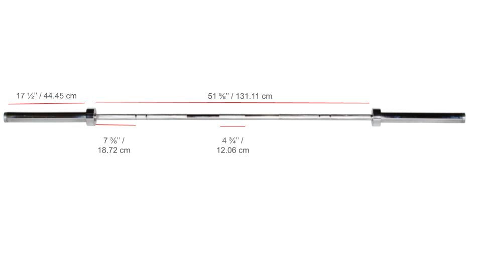 York Barbell Elite Olympic Training Weight Bar