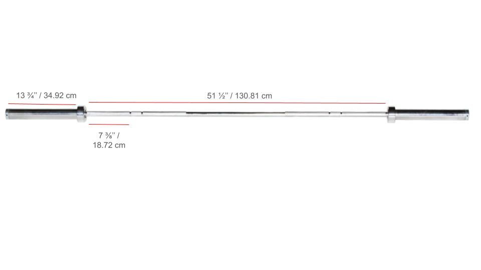 York Barbell Elite Olympic Training Weight Bar