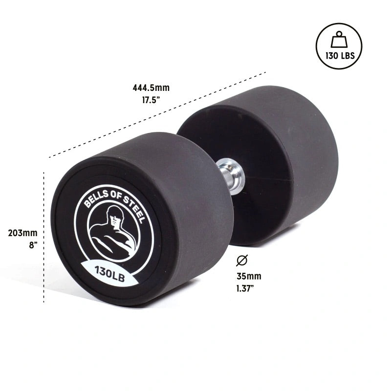 Commercial Urethane Dumbbells