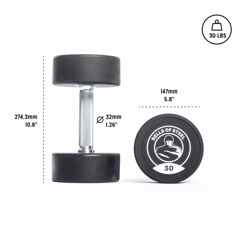 Commercial Urethane Dumbbells