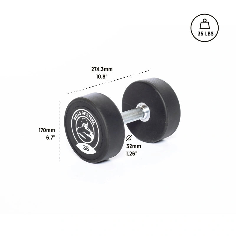 Commercial Urethane Dumbbells