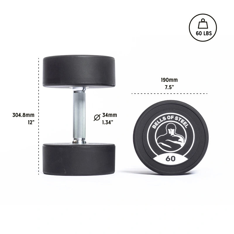 Commercial Urethane Dumbbells