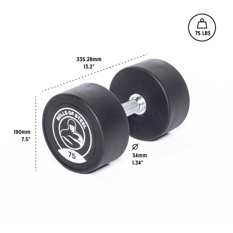 Commercial Urethane Dumbbells