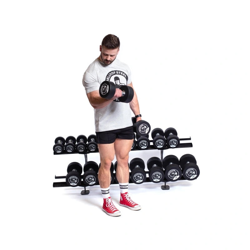 Commercial Urethane Dumbbells