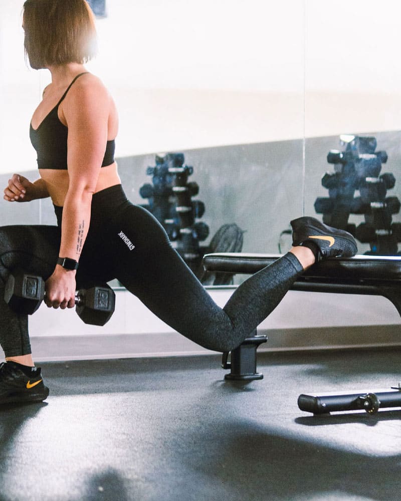 A frame barbell discount rack