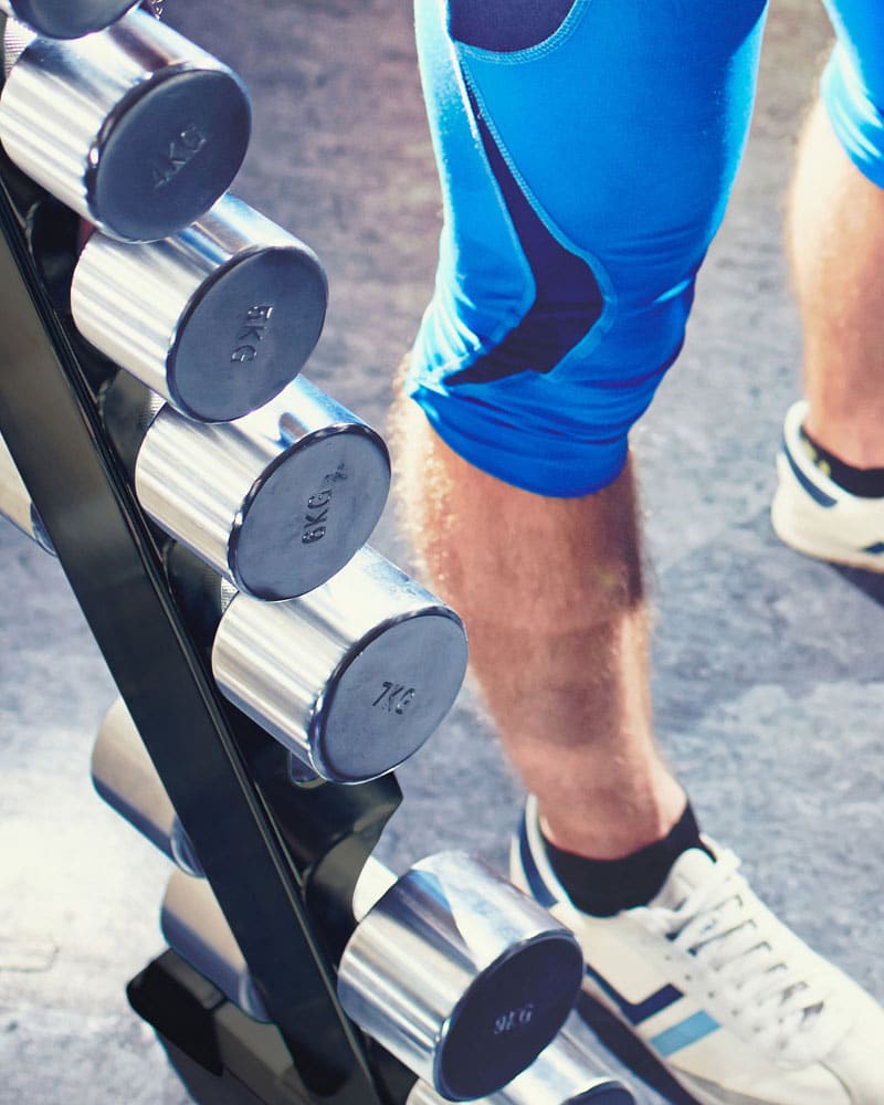 York Barbell A-Frame Dumbbell Rack - Thumbnail 2