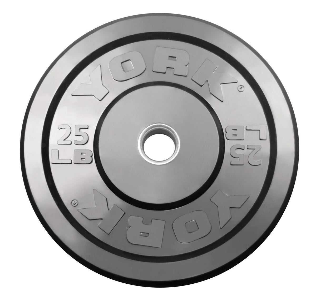 York Barbell Rubber Training Olympic Bumper Plates
