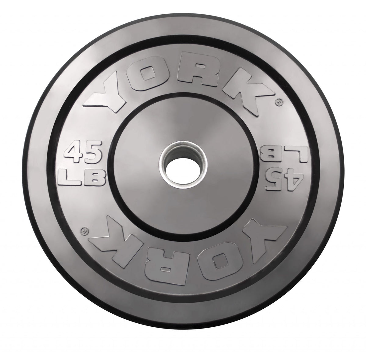 York Barbell Rubber Training Olympic Bumper Plates