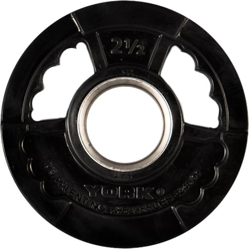 York Barbell 2″ G-2 Rubber Olympic Weight Plate
