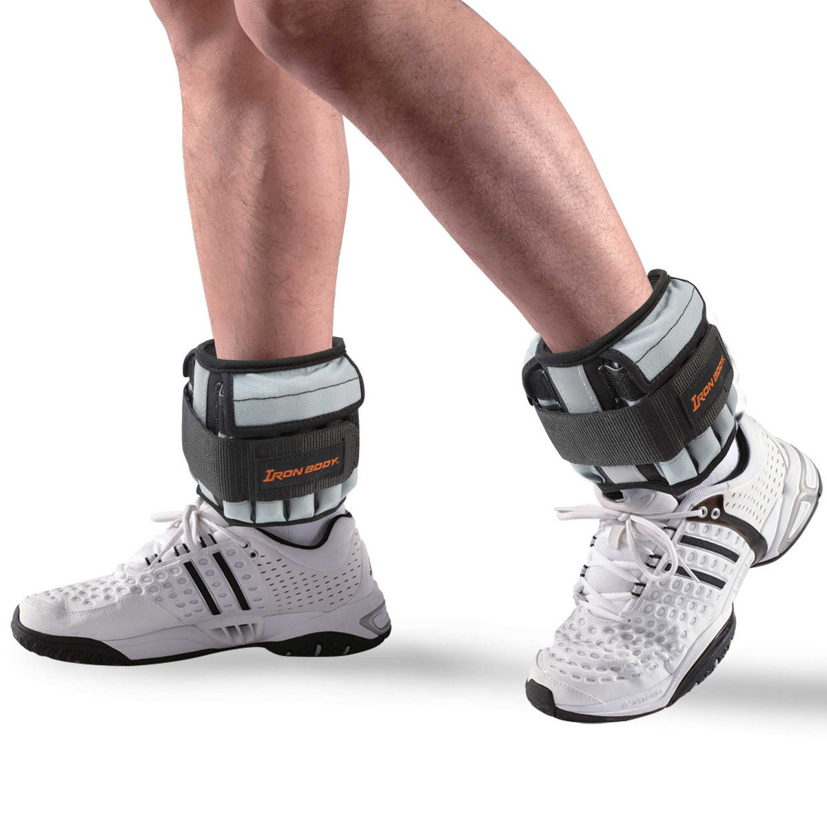 Iron Body Fitness Deluxe Adjustable Ankle Weights