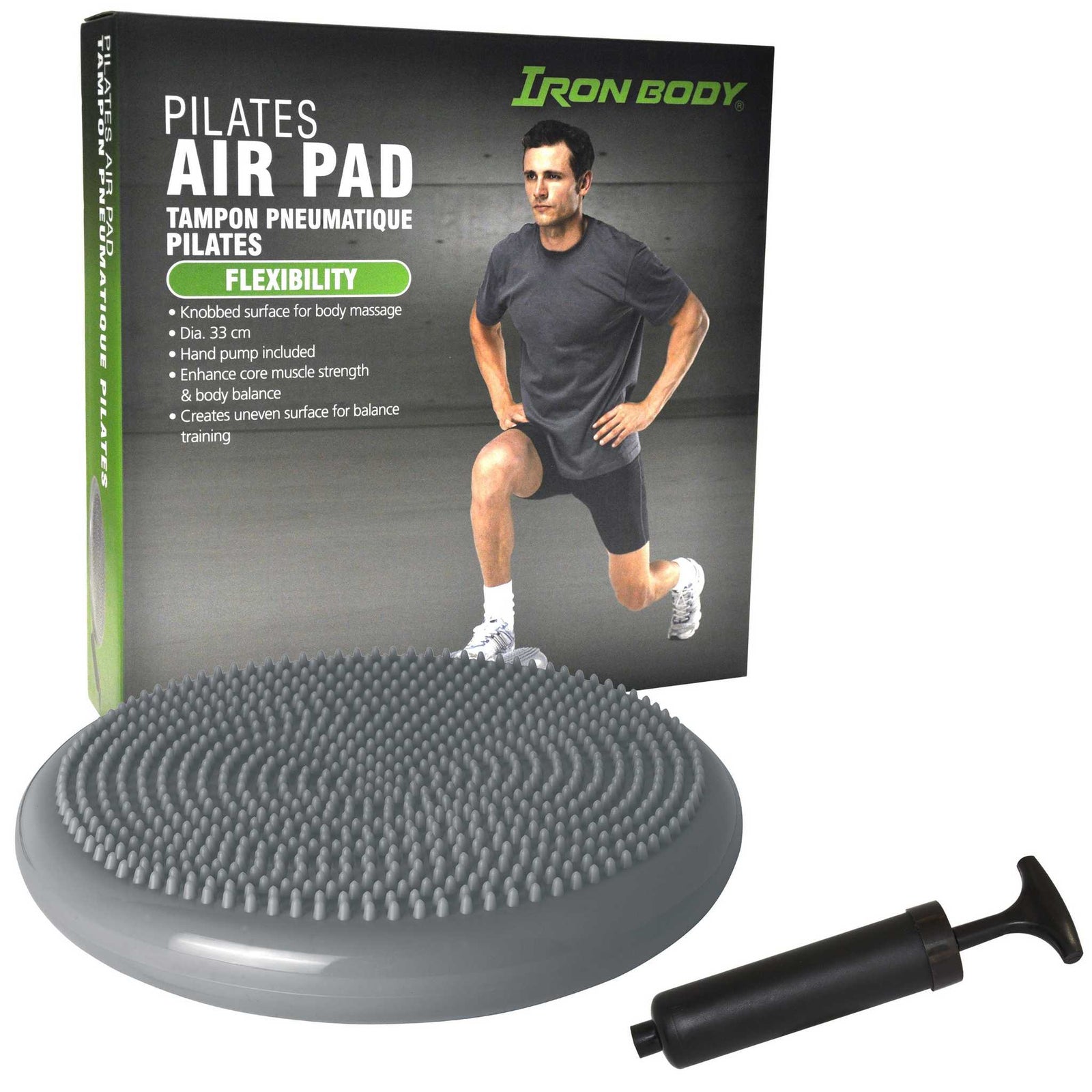 Iron Body Fitness Pilates Air Pad, Balance Disc