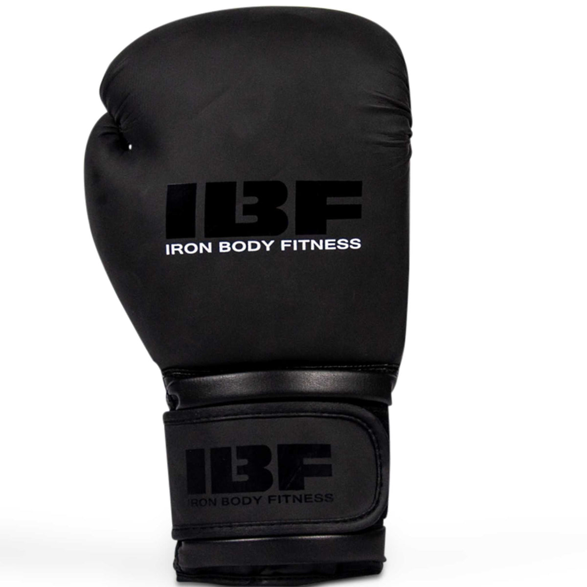 Iron Body Fitness Blackout Series Black Boxing Gloves